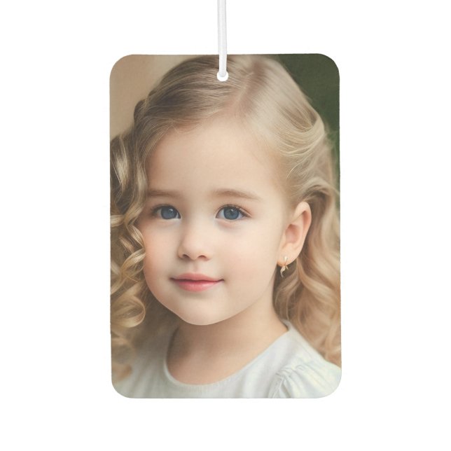 Custom Two-Sided Photo Car Air Freshener (Front)