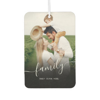 Custom Two-Sided Photo Car Air Freshener