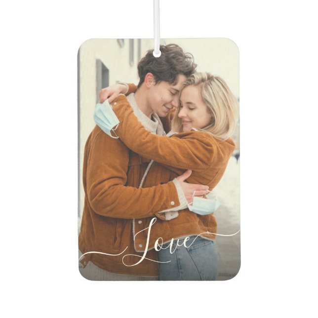 Custom Two-Sided Photo Car Air Freshener (Front)