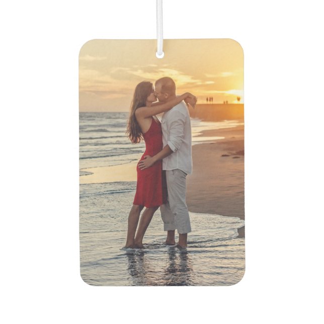  Custom Two-Sided Photo Car  Air Freshener (Front)