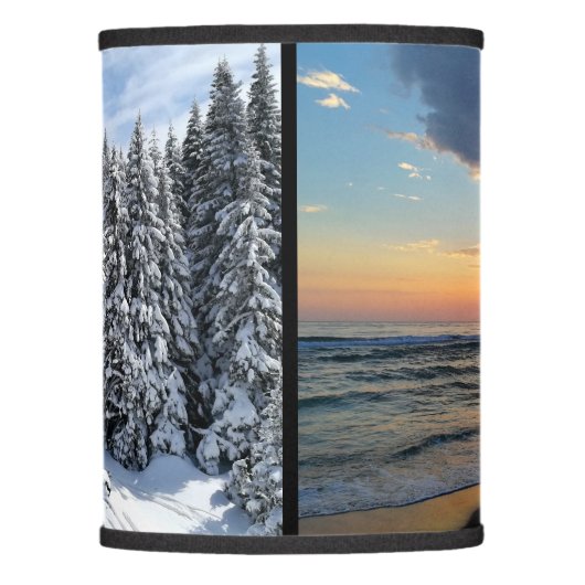Custom Two-Sided Photo Personalized Lamp Shade (Front)