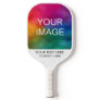 Custom Two Sides Add Your Photo Here Template Pickleball Paddle