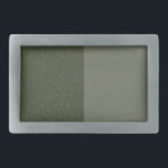 Custom Two-Tone Belt Buckle – Sparkle Matte Moss<br><div class="desc">This dual-finish belt buckle makes a bold yet balanced impression with a vertical split of textures—subtle sparkle moss green on the left, smooth matte on the right. Set in brushed metal, it’s a geometric essential for custom fashion, team accessories, or elevated merchandise. The contrast in textures offers not just visual...</div>