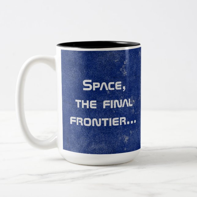 Custom Two-Tone Coffee Mug (Left)