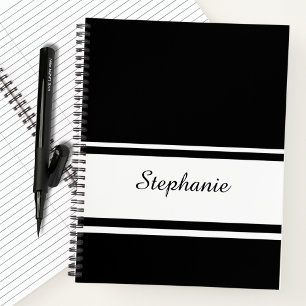 Custom Two-Tone Name Script Corporate Gift Journal