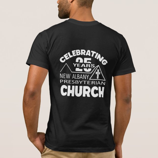 custom typography christian jesus t shirt design (Back)