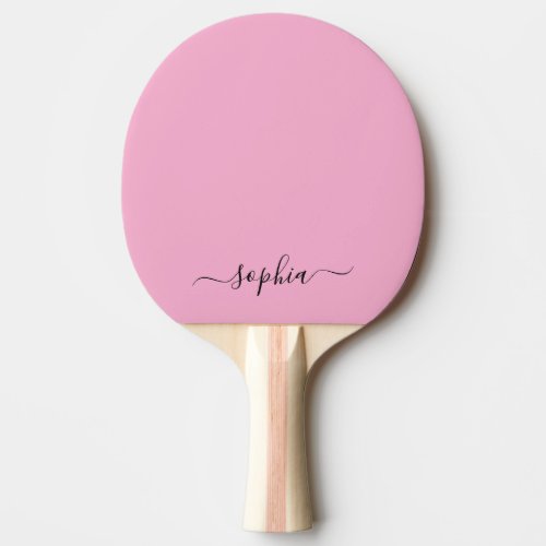 Custom Typography Name Full Print Ping Pong Paddle