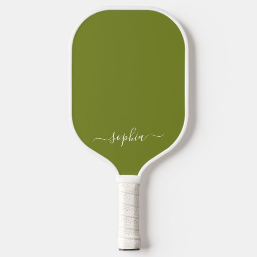 Custom Typography Name Pickleball Paddle