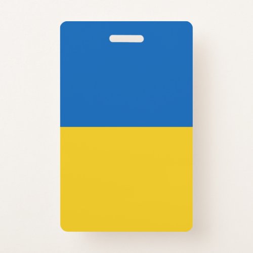 Custom Ukraine Flag Badge