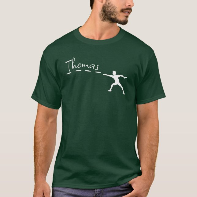 Custom Ultimate Frisbee T-Shirt (Front)