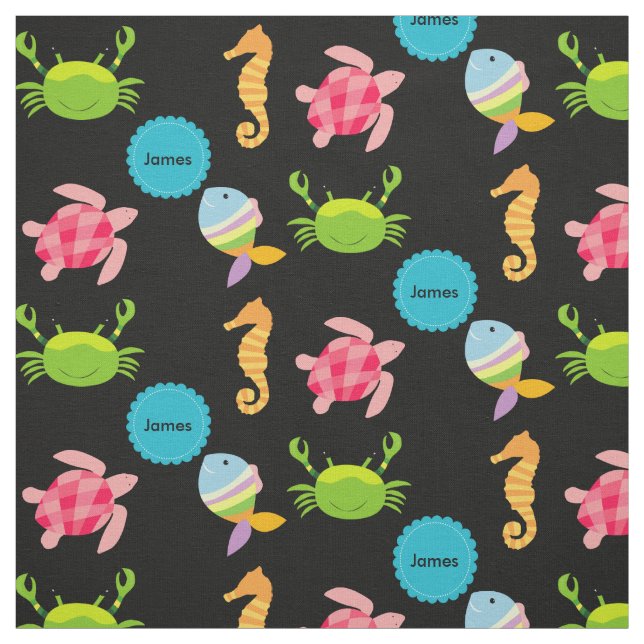 Custom Under the Sea Fabric (Swatch)