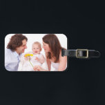 Custom Unique Personalized Luggage Tag<br><div class="desc">personalized luggage tags with business ID insert on the back - from Ricaso</div>
