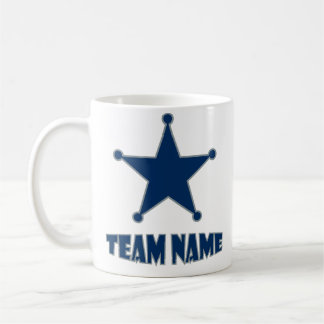 Custom Unique Personalized Star Coffee Mug