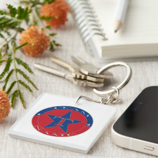 Custom Unique Personalized Team Name Keychain