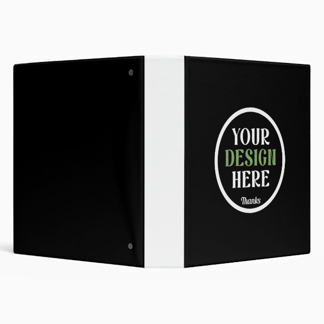custom, unique, sleek & minimalist 3 ring binder (Background)