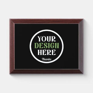 custom, unique, sleek & minimalist award plaque