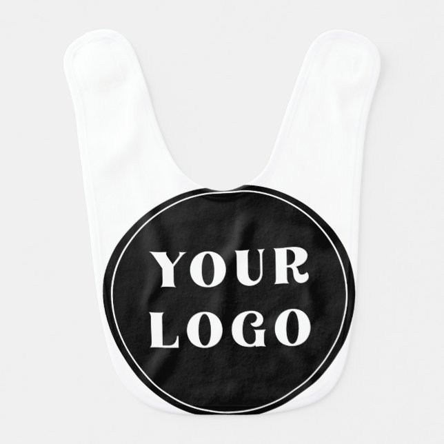 custom, unique, sleek & minimalist baby bib (Front)