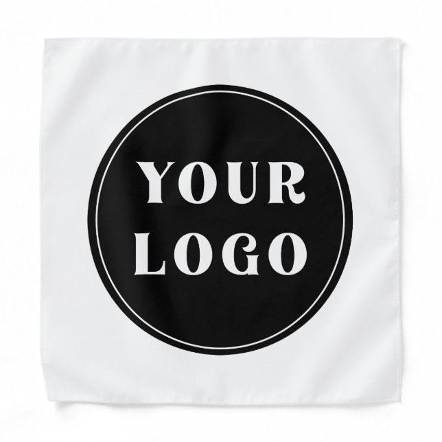 custom, unique, sleek & minimalist bandana (Front)