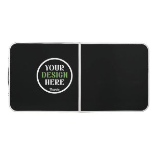 custom, unique, sleek & minimalist beer pong table