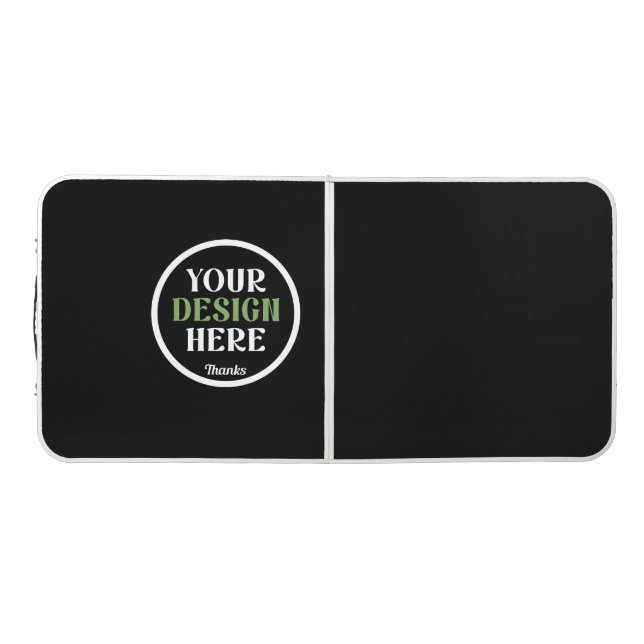 custom, unique, sleek & minimalist beer pong table (Top)