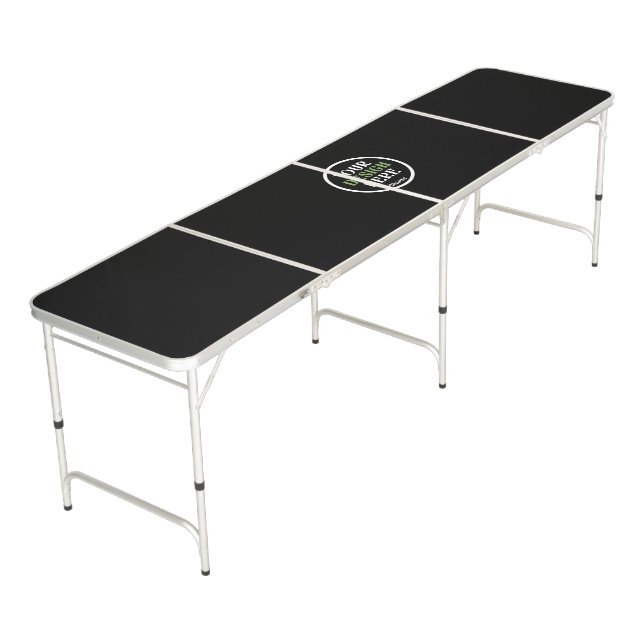 custom, unique, sleek & minimalist beer pong table (Angled)