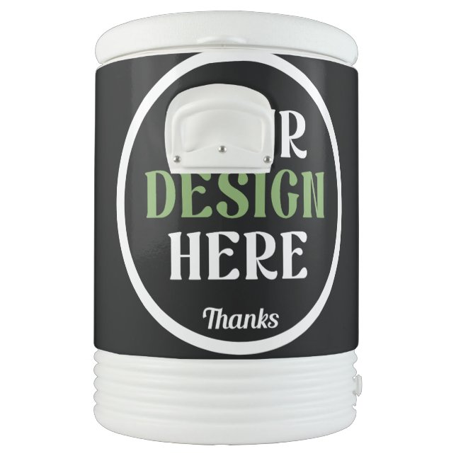custom, unique, sleek & minimalist beverage cooler (Left)