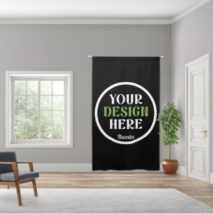 custom, unique, sleek & minimalist blackout curtains