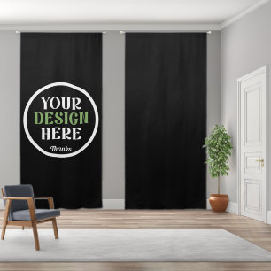 custom, unique, sleek & minimalist blackout curtains