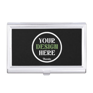custom, unique, sleek & minimalist  business card case
