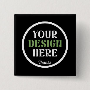 custom, unique, sleek & minimalist button