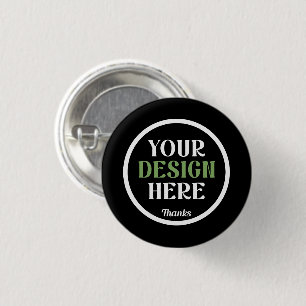 custom, unique, sleek & minimalist button