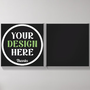custom, unique, sleek & minimalist canvas photo tile