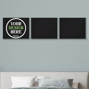 custom, unique, sleek & minimalist canvas photo tile