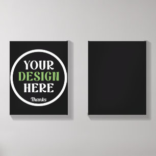 custom, unique, sleek & minimalist canvas photo tile