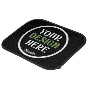 custom, unique, sleek & minimalist car floor mat