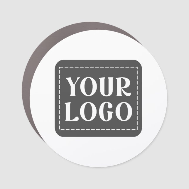 custom, unique, sleek & minimalist car magnet (Front)