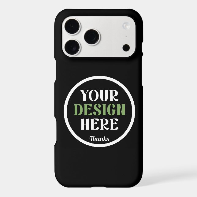 custom, unique, sleek & minimalist   Case-Mate iPhone case (Back)