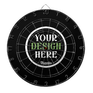 custom, unique, sleek & minimalist dart board