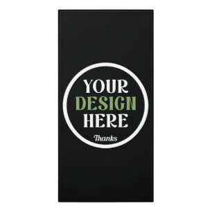 custom, unique, sleek & minimalist door sign