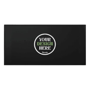 custom, unique, sleek & minimalist door sign