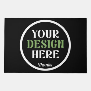 custom, unique, sleek & minimalist doormat