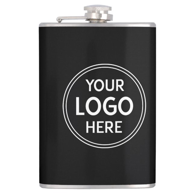 custom, unique, sleek & minimalist flask (Front)