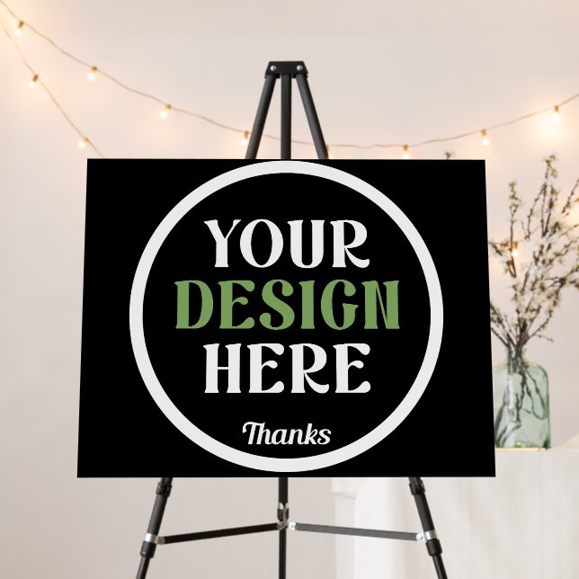 custom, unique, sleek & minimalist foam board (In Situ (Stand))