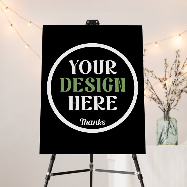 custom, unique, sleek & minimalist foam board (In Situ (Stand))