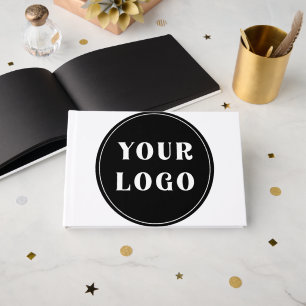 custom, unique, sleek & minimalist foil guest book 