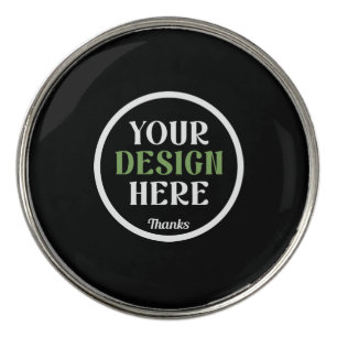custom, unique, sleek & minimalist golf ball marker