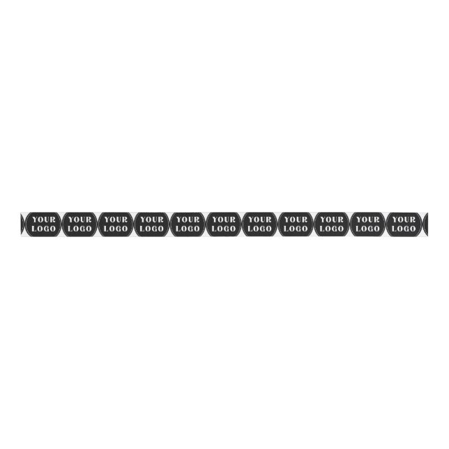 custom, unique, sleek & minimalist grosgrain ribbon (Front)