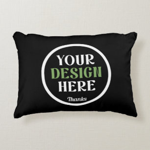 custom, unique, sleek & minimalist hershey®'s kiss accent pillow