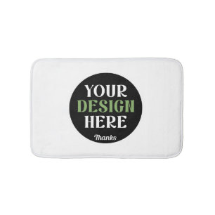 custom, unique, sleek & minimalist hershey®'s kiss bath mat
