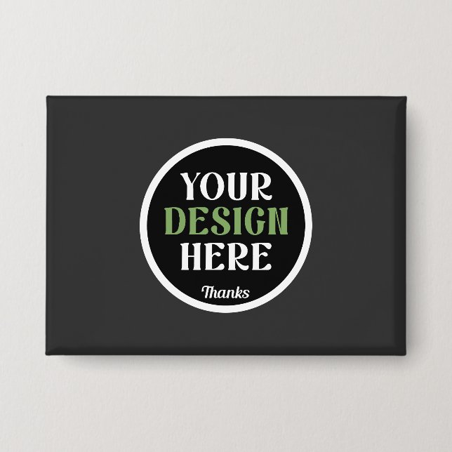 custom, unique, sleek & minimalist hershey®'s kiss button (Front)